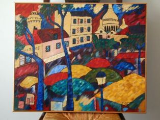 peinture de Josette Bude Laurent